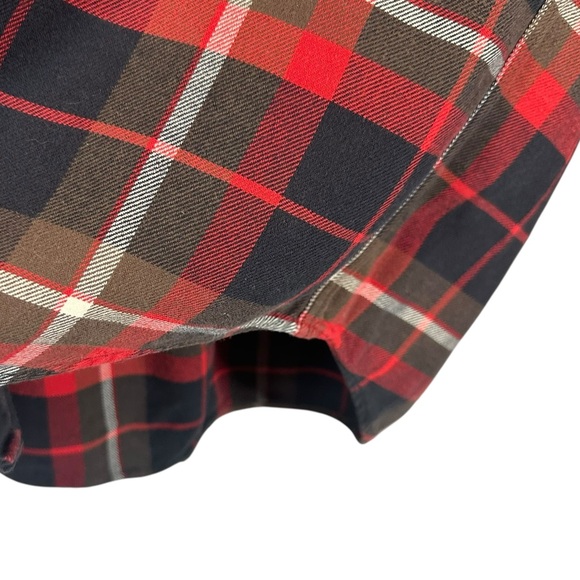 J.CREW Vintage Oarsman Men's XL Plaid Flannel Long Sleeve Buttondown / Broken In - Picture 5 of 10